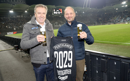 Puntigamer-Bier bleibt Hauptsponsor beim SK Sturm Graz bis 2029