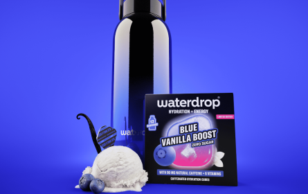 Balance statt Overload: waterdrop präsentiert Blue Vanilla Boost