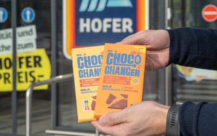 Fünf Jahre „Choco Changer“: Hofer verlängert Partnerschaft mit Tony’s Open Chain