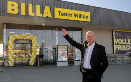 Willax wird Billa-Kaufmann in Oberwart