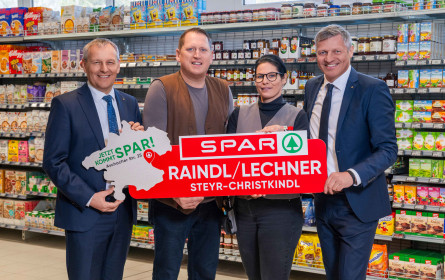 Spar-Familie Raindl/Lechner übernimmt Standort in Steyr