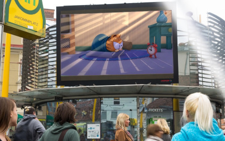 Garfield ist jetzt neu auf Infoscreen