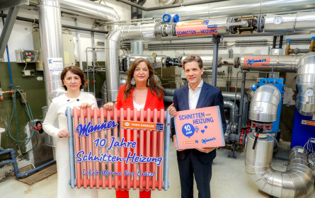 Zehn Jahre „Schnitten-Heizung“: Abwärme aus Manner-Produktion versorgt 600 Haushalte