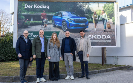 Škoda und Epamedia machen Außenwerbung