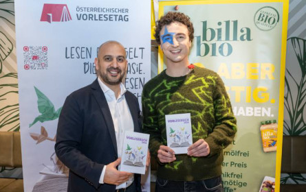 Billa beteiligt sich erstmals am Österreichischen Vorlesetag