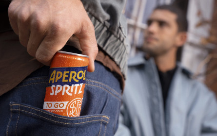 Aperol Spritz kommt als Ready-to-Drink-Variante nach Österreich