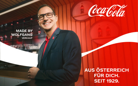 Coca-Cola setzt auf Rot-Weiß-Rot