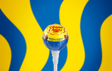 Kein Aprilscherz: Ikea und Chupa Chups bringen Köttbullar-Lolli in limitierter Edition