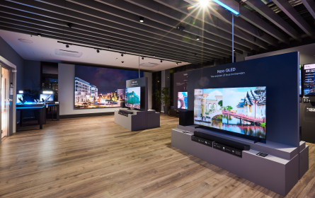 Samsung zeigt AI-gestützte TV-Geräte