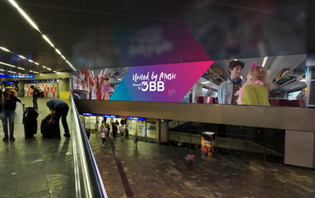 Neue LED-Wall eröffnet: ÖBB Werbung erweitert ihr digitales Außenwerbeportfolio