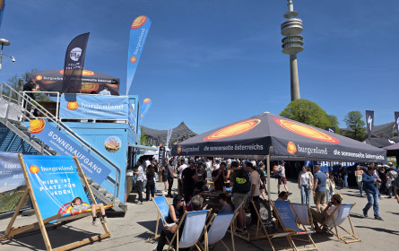 Burgenland präsentierte sich bei E-Bike-Messe in München