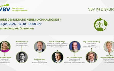 VBV diskutiert Demokratie und Nachhaltigkeit