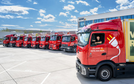 Rewe Group Österreich erweitert E-Lkw-Flotte auf neun Fahrzeuge