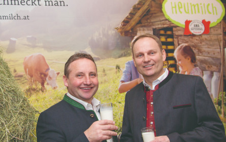 Heumilch hat sich gut positioniert