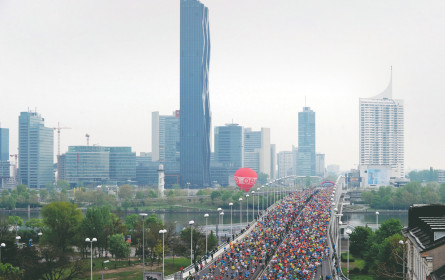 Vienna City Marathon ist ein Gästemagnet