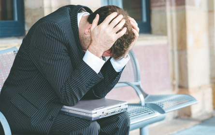 Burn-out: Fast jeder Zweite leidet unter Stress