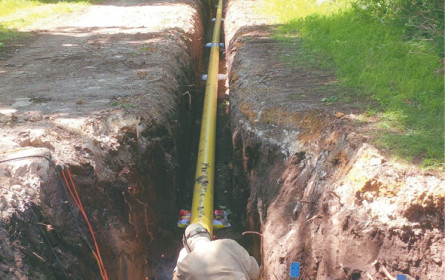 Erneuerung der Gasleitungen