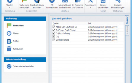 Backup-Lösung für professionelle Anwender