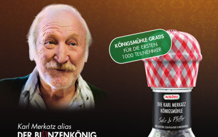 Karl Merkatz als Kotányi-Testimonial