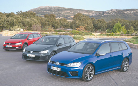 Drei Kombi-Wolfsburger für mehr Individualität