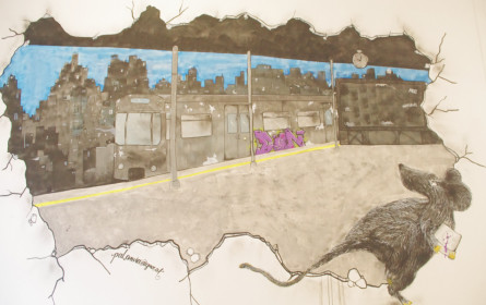 #ArtWall in finaler Phase