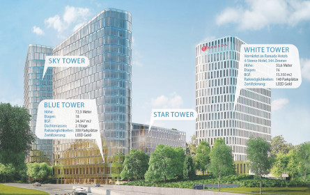 Bau der Bavaria Towers in München startet