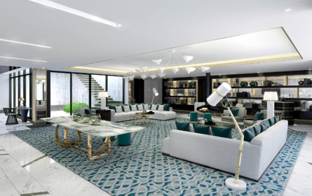 Penthouse im fashionablen Nobeldesign