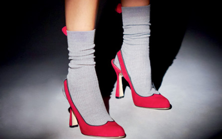 Damit ist man gern „von den Socken”