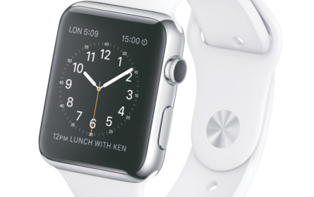 Eine Armbanduhr geht um die Welt