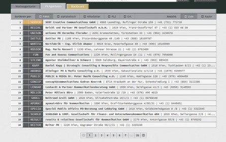 PR-Portal ist gestartet