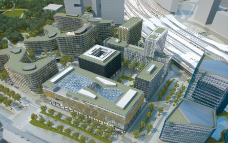 Urbanes Leitprojekt nimmt Formen an: Start beim „Quartier Belvedere Central”