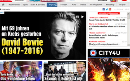 „Krone“ international vorne dabei