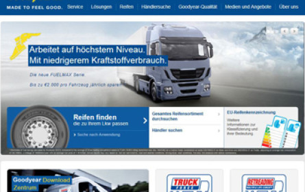 Goodyear lanciert Lkw-Website