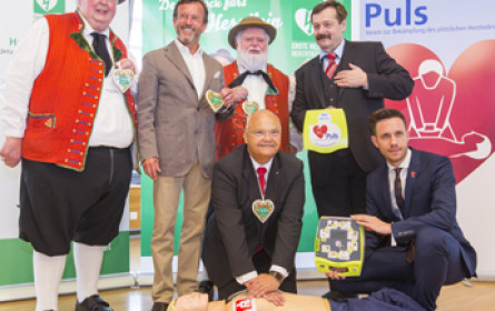 Bei Herzstillstand: „Schock fürs Herzilein“