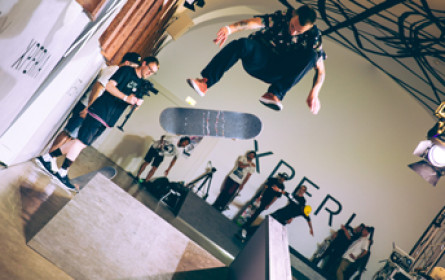 Premiere des "Sony Xperia X Skate-Pop-Up"