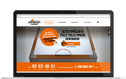 Mit Saxoprint Air Hockey Challenge spielen und nach Cannes fliegen