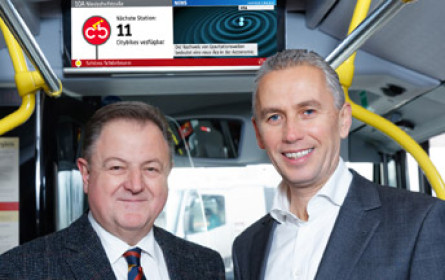 Infoscreen erleichtert Umstieg auf Citybikes