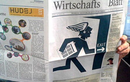 Letzte Ausgabe "WirtschaftsBlatt" - "Auf Wiedersehen, werte Leser!"