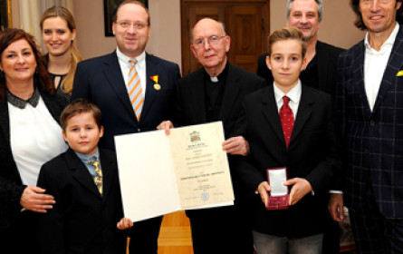 Hippolytorden für Lukas Leitner