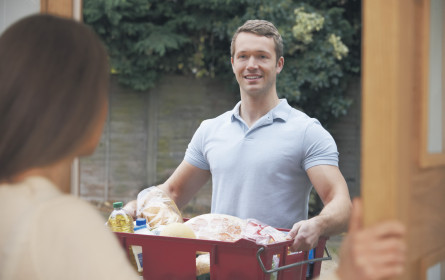 Gutes Zeugnis für die Lebensmittelzustellung