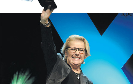 Strahlende Sieger bei der ersten medianet.Xpert.night