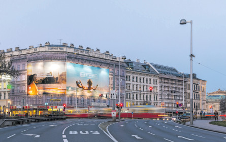 Unübersehbare Werbefläche