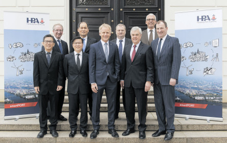 Globales Netz smarter Häfen