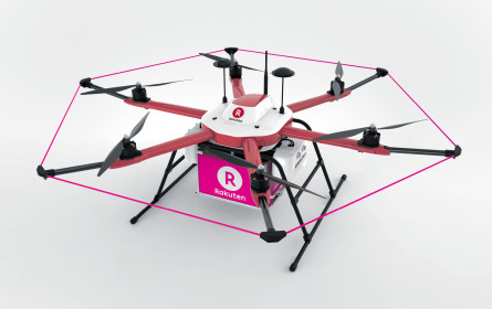 Rakuten liefert aus der Luft
