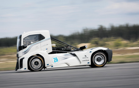 Heiße Reifen für die Lkw