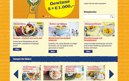 Uncle Ben’s streut Reis