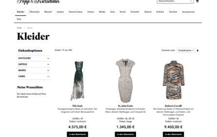 Digitales und analoges Luxusshopping