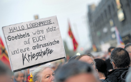 Journalisten-Barometer als Skala für die Gefühle