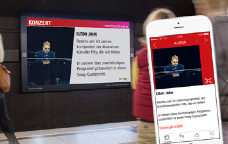 Infoscreen holt oeticket als Content-Partner an Bord