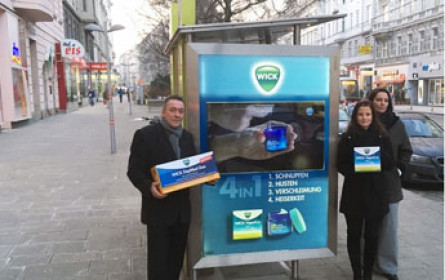 Wick VapoRub setzt auf digitale Screens und Citylights